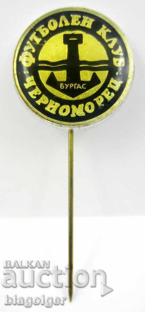 Auction OLD FOOTBALL BADGE and FLAG - CHERNOMORETS BURGAS Auction OLD FOOTBALL BADGE and FLAG - CHERNOMORETS BURGAS