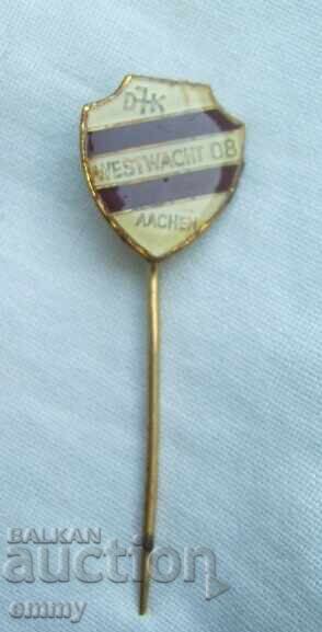 Σήμα ποδοσφαίρου - DJK Westwacht / Αθλητικός σύλλογος Westwacht, Άαχεν με τιμή 2.00 BGN | € 1.02