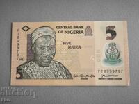 Банкнота - Нигерия - 5 найра UNC | 2022г.