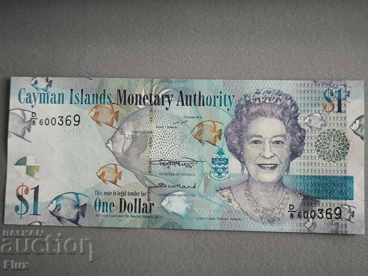 Banknote - Cayman Islands - 1 dollar UNC | 2018