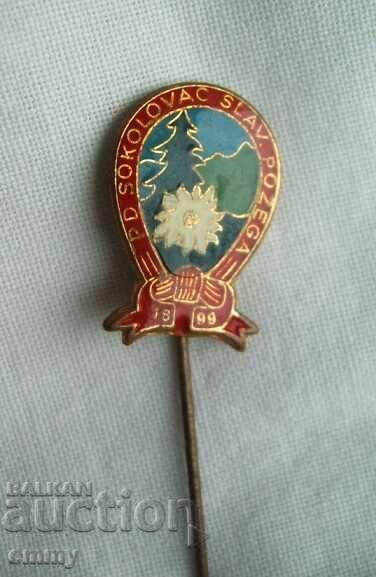 Insigna turistică - Federația de alpinism, Croația Insigna turistică - Federația de alpinism, Croația