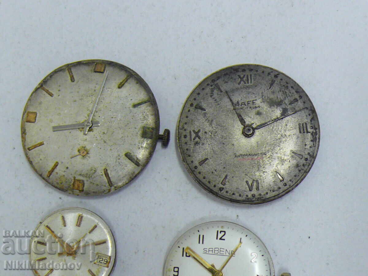 Lot of Swiss mechanisms, non-working with price 14.99 BGN | € 7.66 Lot of Swiss mechanisms, non-working with price 14.99 BGN | € 7.66