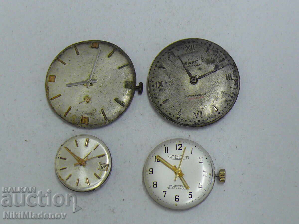 Lot of Swiss mechanisms, non-working Lot of Swiss mechanisms, non-working