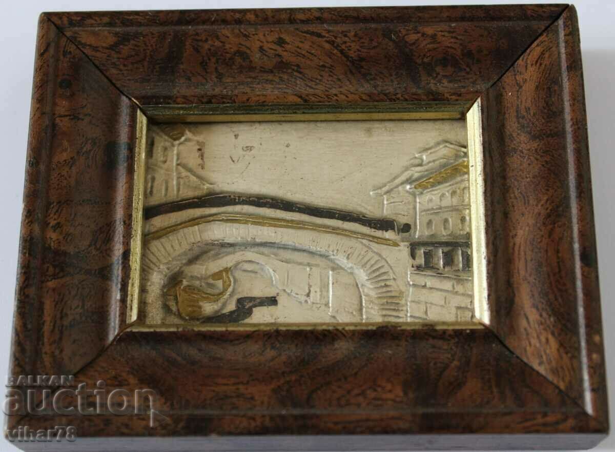 Μικρός αργυρός πίνακας-Βενετία Μικρός αργυρός πίνακας-Βενετία