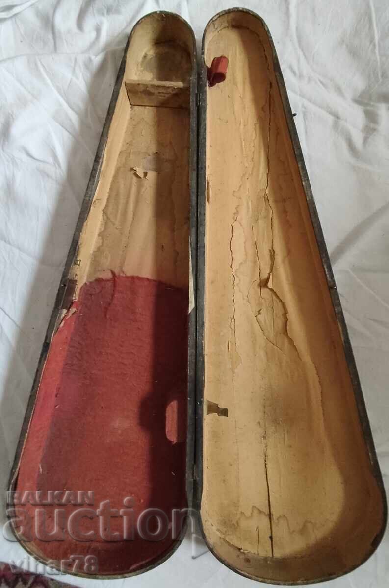 Vechi toc de lemn pentru vioară - 5