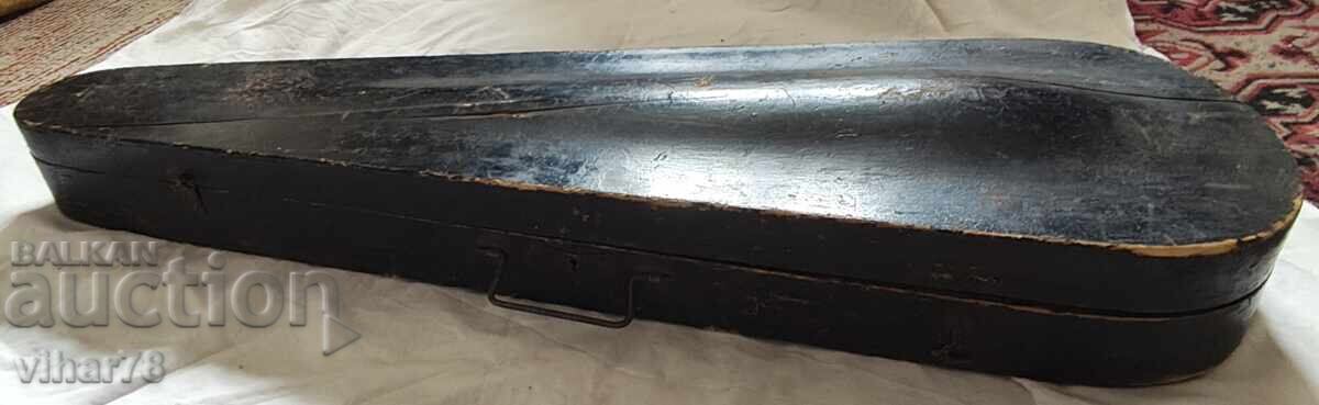 Vechi toc de lemn pentru vioară - 6