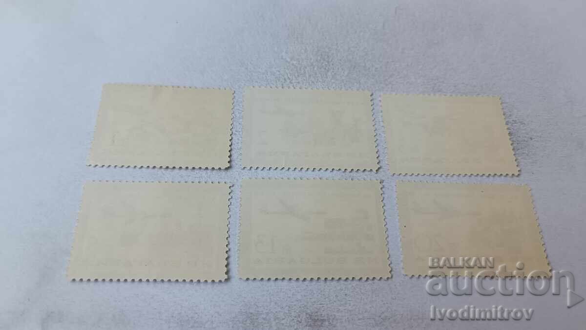 Postage stamps NRB Air Transport 1965 with price 1.65 BGN | € 0.84