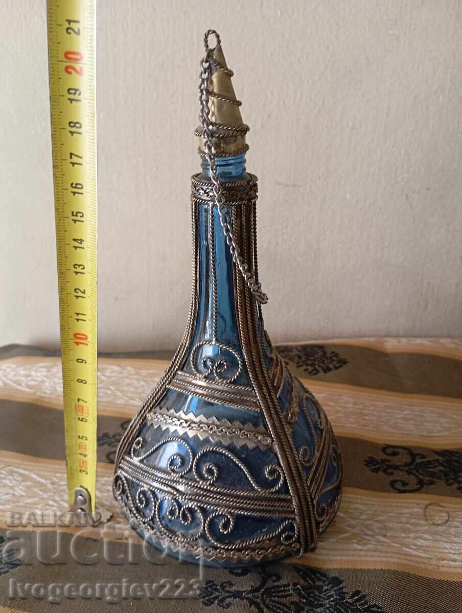Delivery of Old perfume bottle, cologne bottle