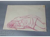 Παλιά Μαεστρική Ζωγραφιά Πορτρέτο Γυναίκα Κορίτσι