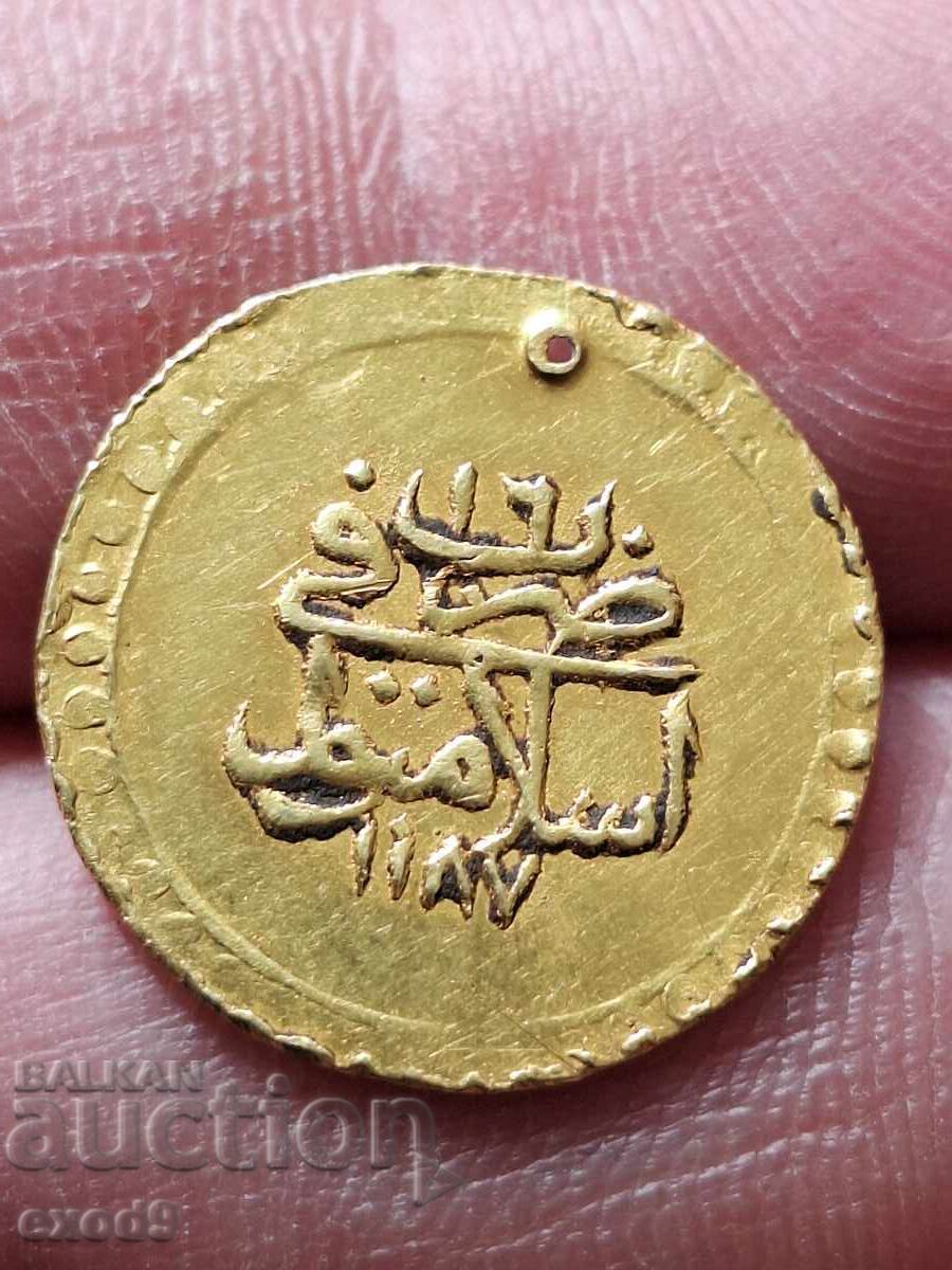 Рядка златна монета, 1 Findik, Фъндък 1187 / 16 с цена 849.99 лв. | € 434.59 Рядка златна монета, 1 Findik, Фъндък 1187 / 16 с цена 849.99 лв. | € 434.59