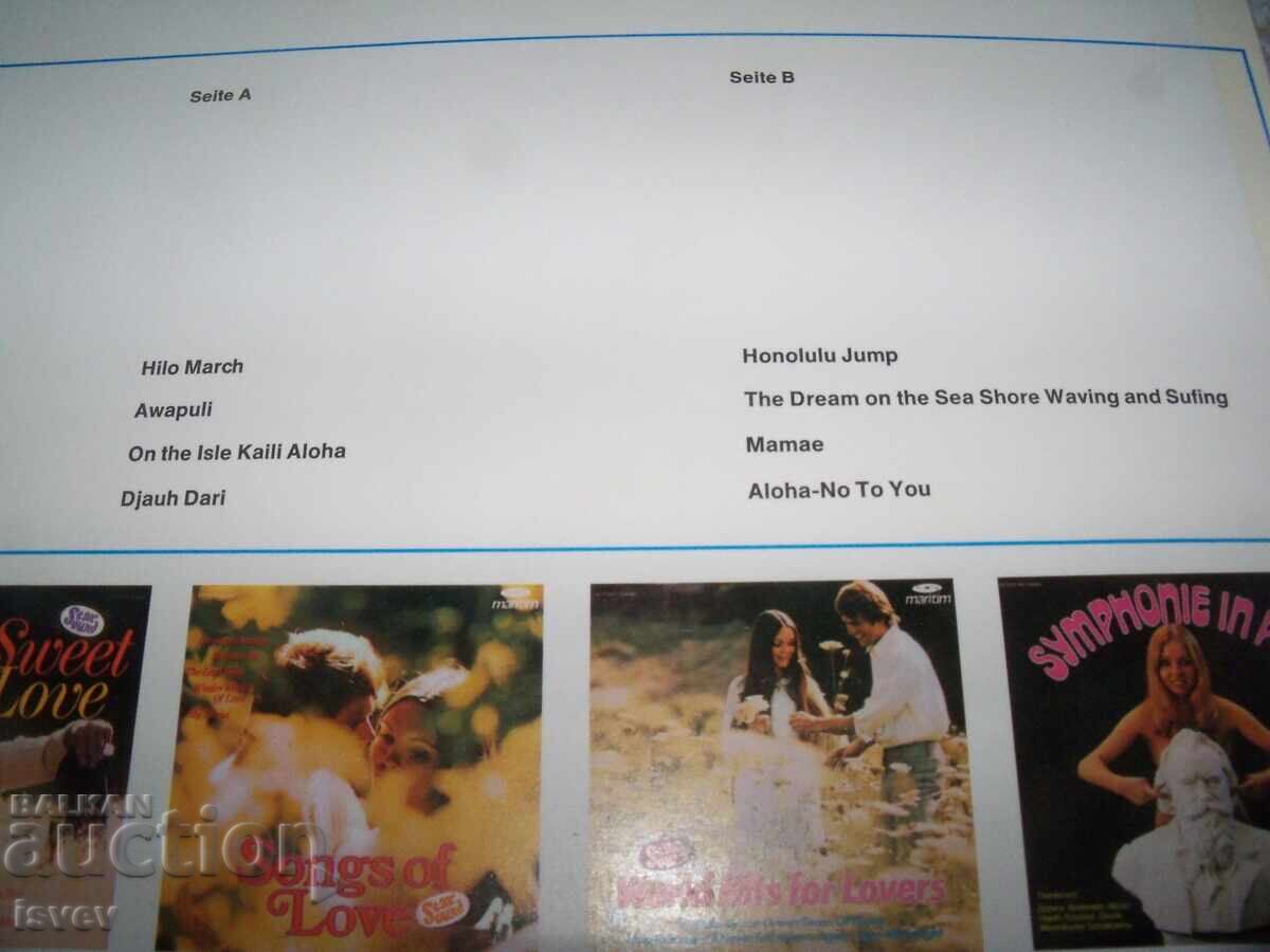 Аукцион The Waikiki-Singers – Aloha Hawaii. 47 199 FU