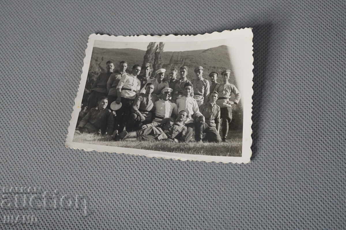 1943 Military Photo Soldiers Parade Uniform Ruychev Sofia