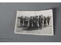 1943 Military Photo Soldiers Parade Uniform Saber