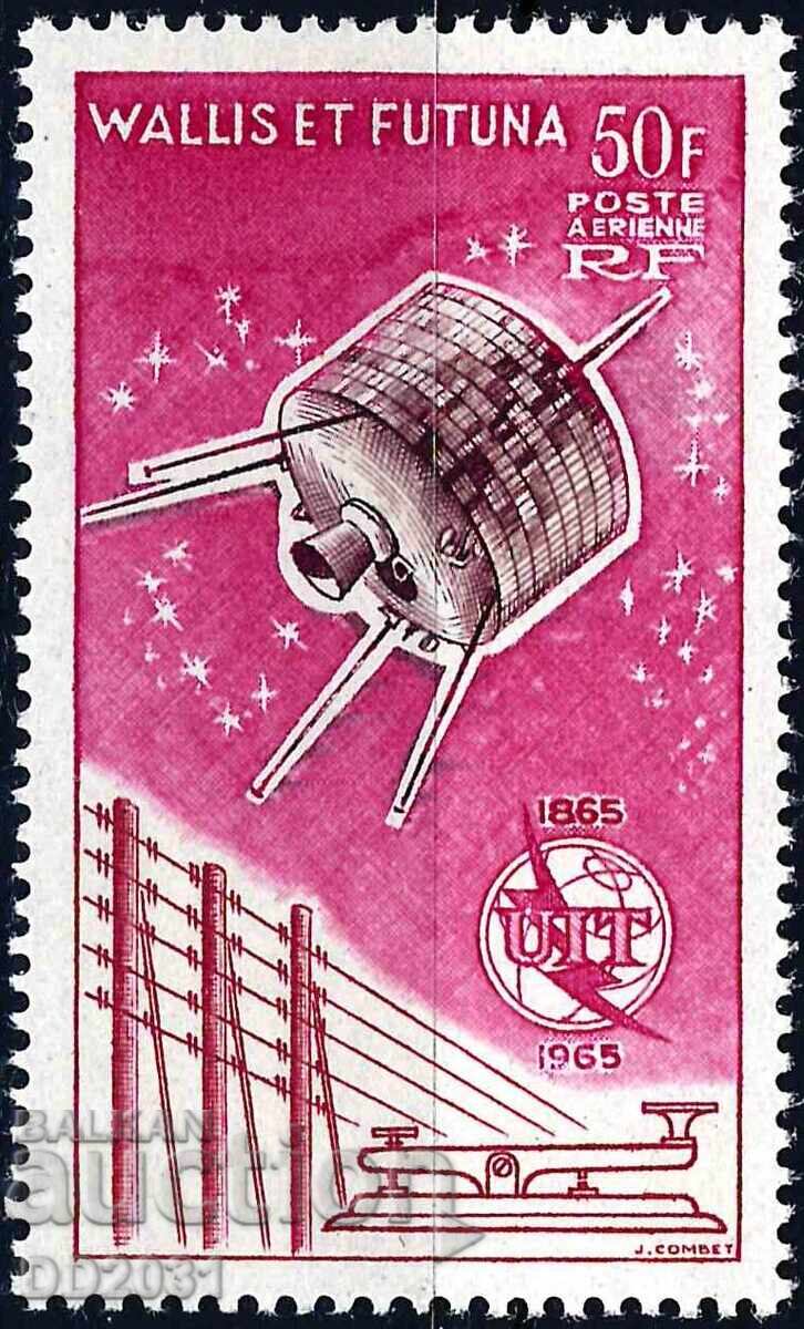 Wallis and Futuna 1965 - Space Satellites MNH