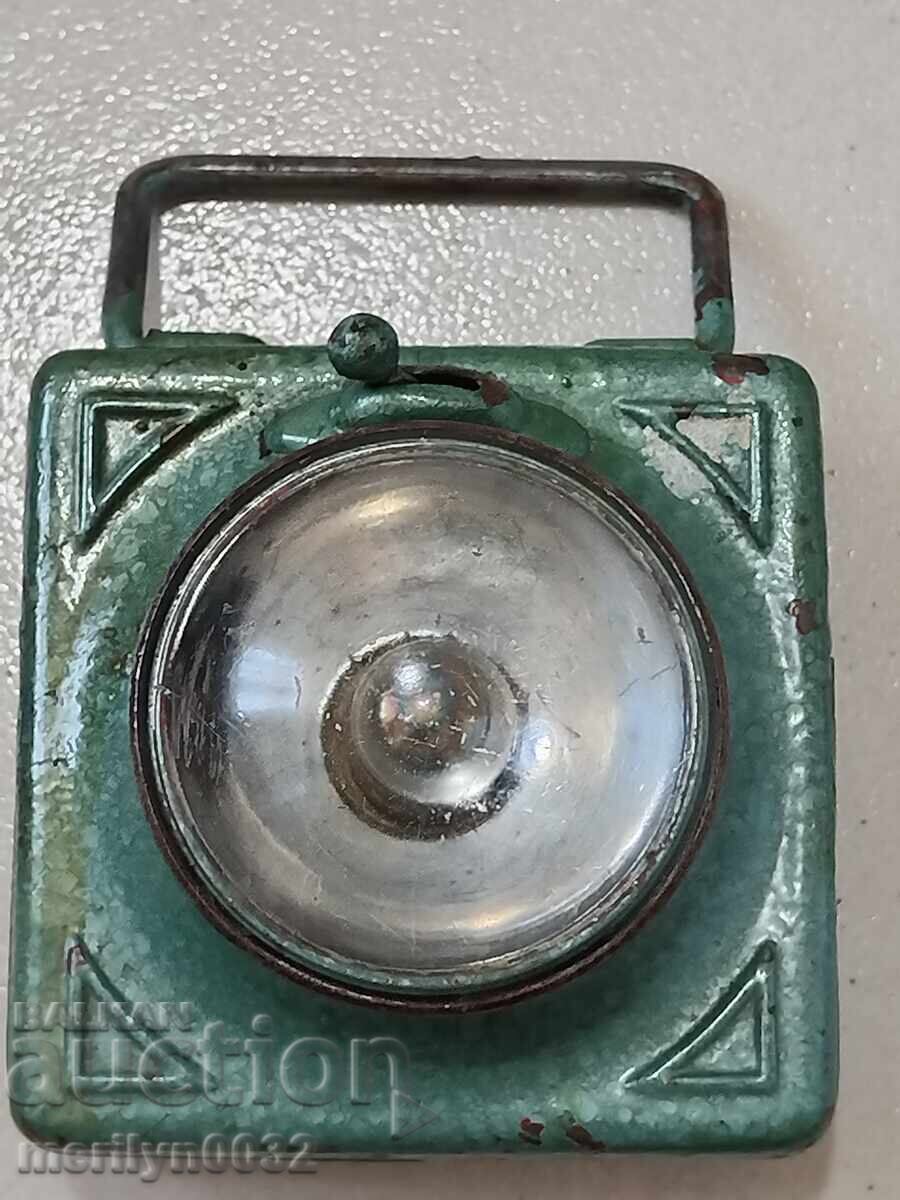 Παλαιός ΓΕΡΜΑΝΙΚΟΣ στρατιωτικός φανός φακού προβολέας WW1 WW2