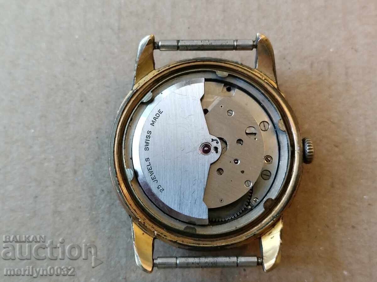 Доставка на Швейцарски ръчен часовник Creation 25 рубина Automat 40-50 г