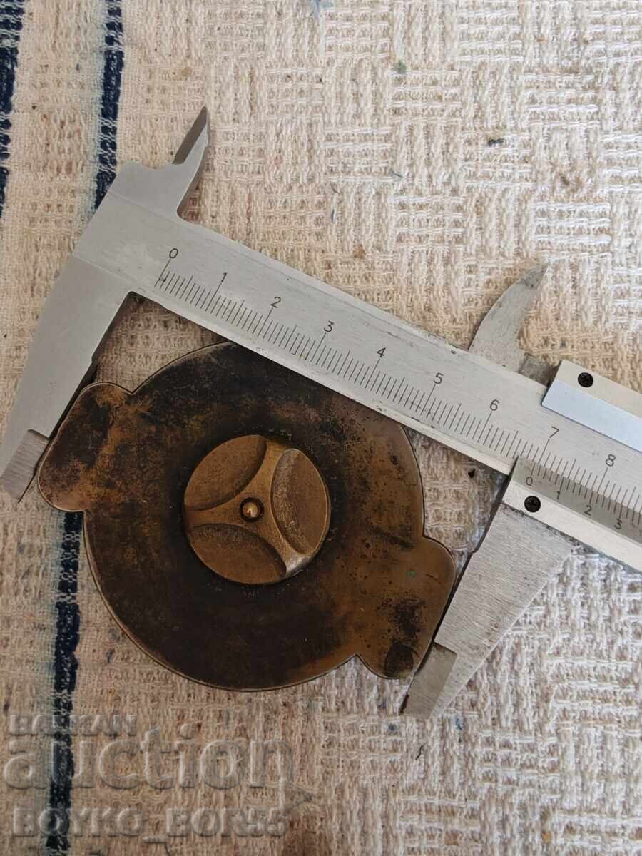 Auction  Breast Badge Customs Control RB