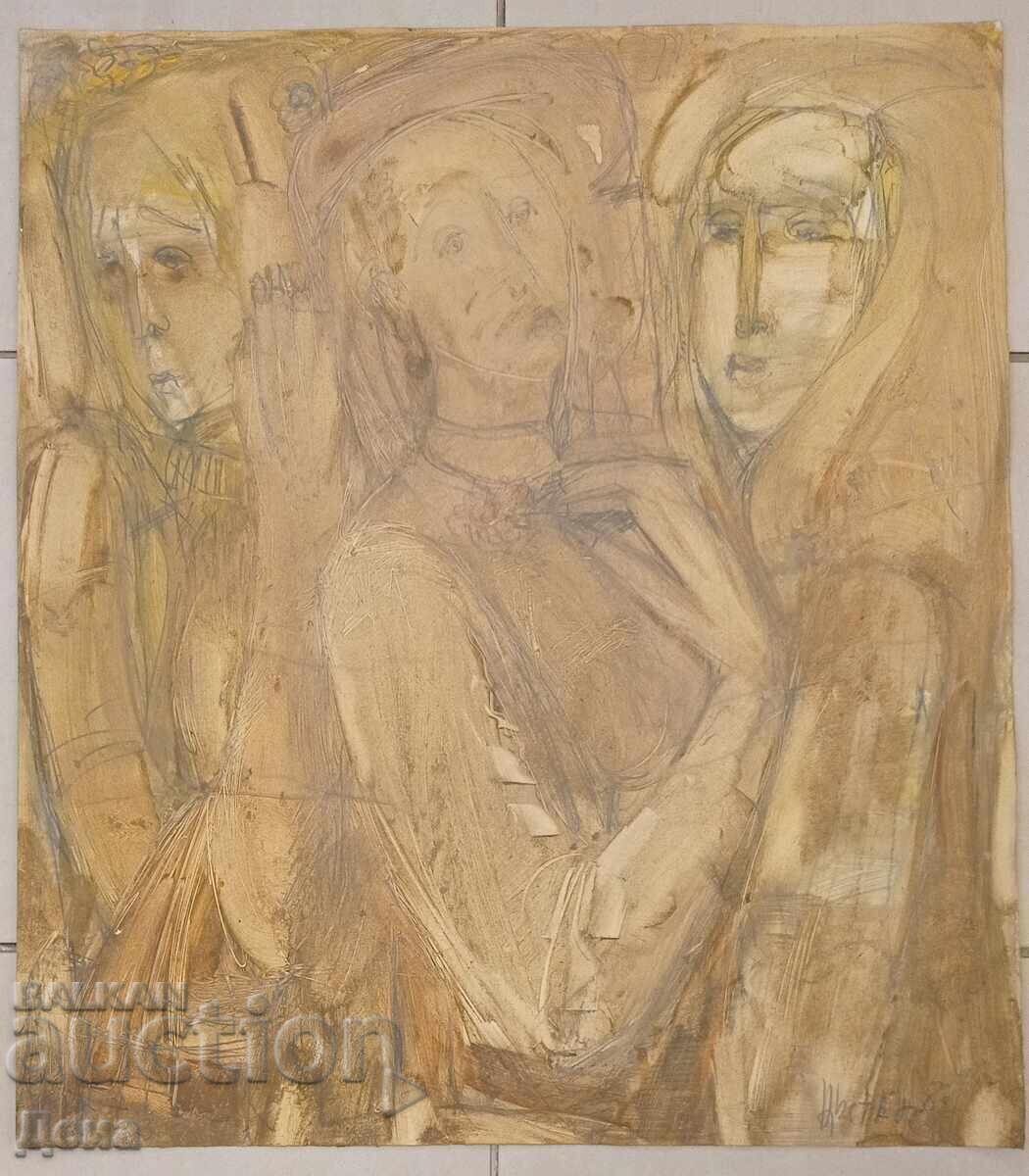 Pictură de Tsvetan Tsonev, 1983