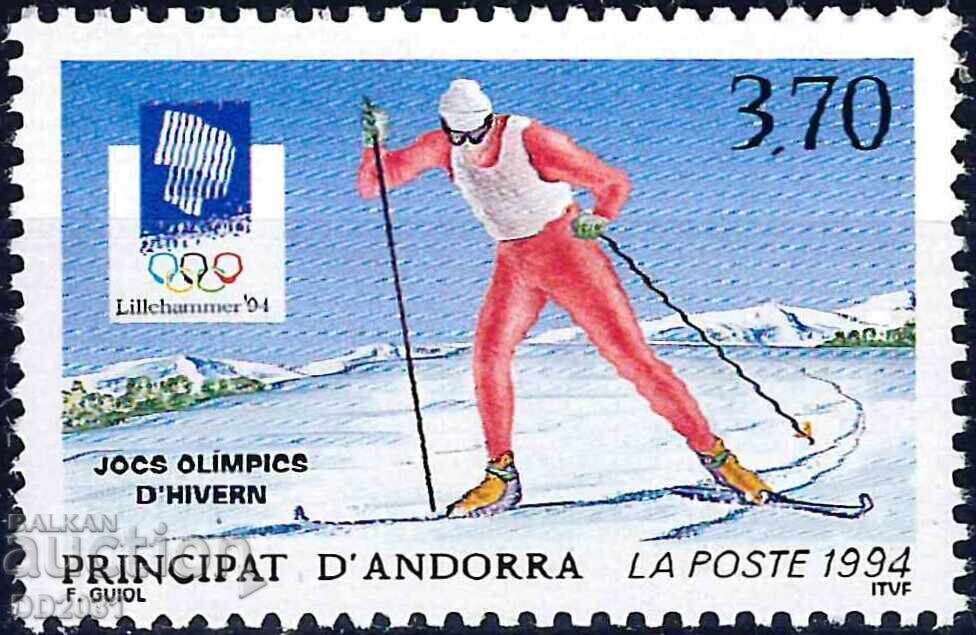 Andorra / France / 1994 - Olympics MNH Andorra / France / 1994 - Olympics MNH