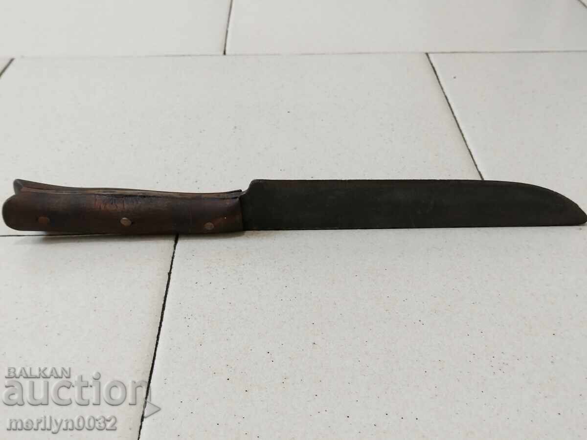 Cuțit de cioban fără teacă, mânere din corn de bivol - 6 Cuțit de cioban fără teacă, mânere din corn de bivol - 6