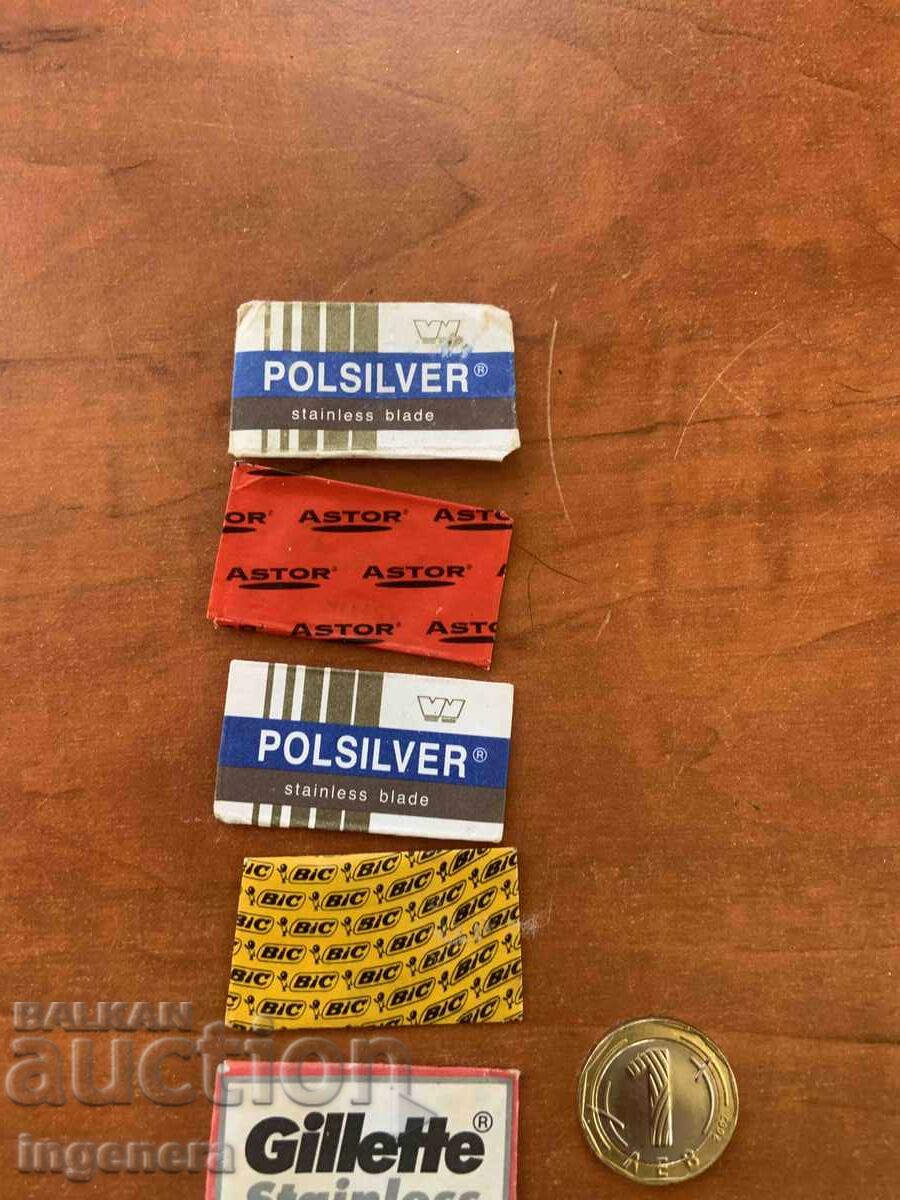Auction  RAZOR BLADES FOR COLLECTORS - NEW