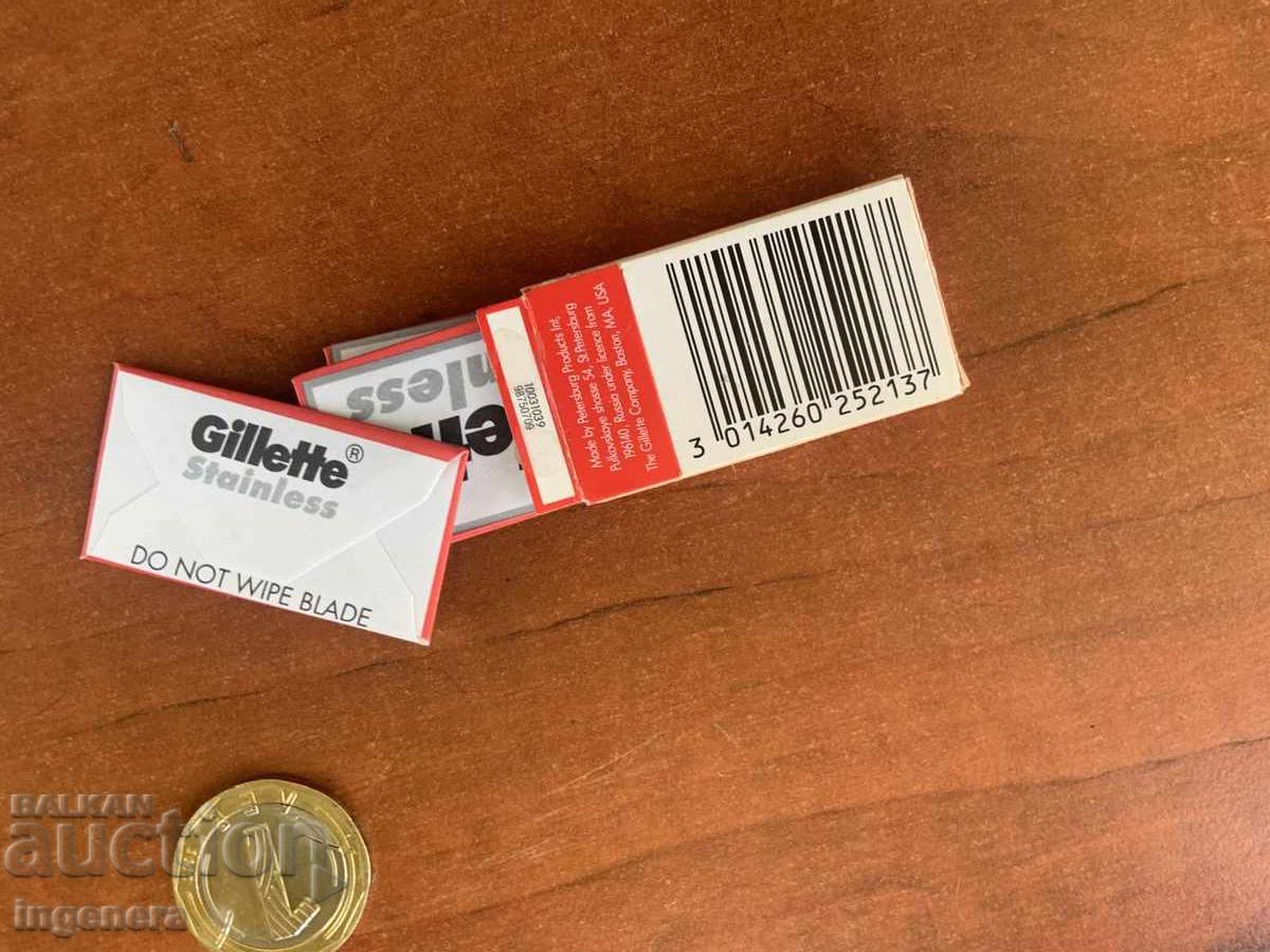 Delivery of RAZOR BLADES FOR COLLECTORS - NEW - PACK OF 5 PCS