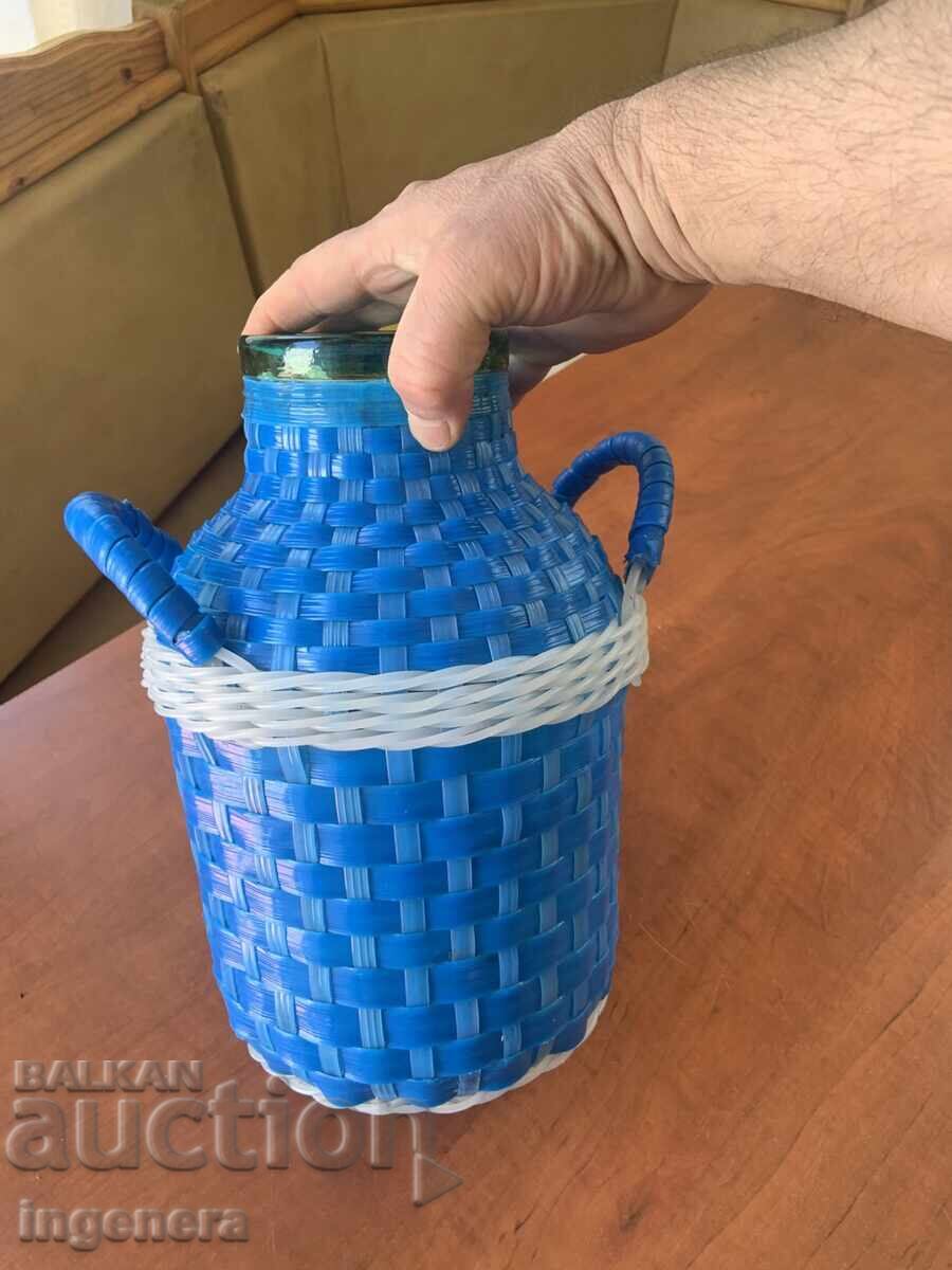 Аукцион БУРКАН СТЪКЛО ПЛЕТЕН ОТ СОЦА ЗА ТУРШИЯ-4 ЛИТРА