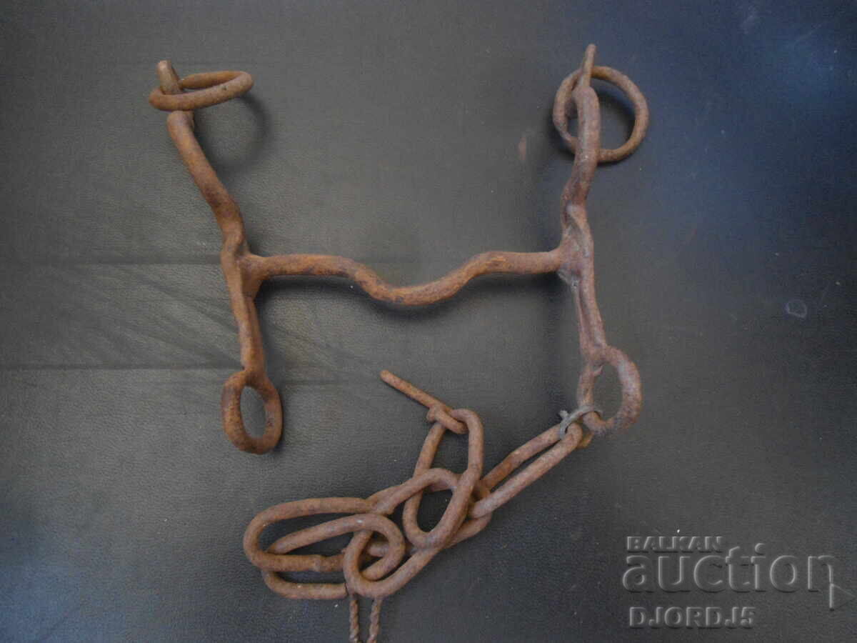 Auction  An old forged bridle