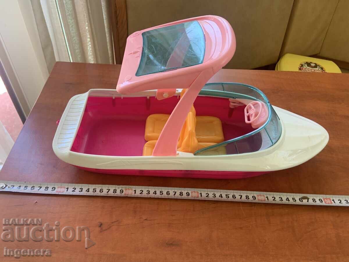 JUCĂRIE IAHT BARCĂ NAVĂ CORABIE PENTRU PĂPUȘA BARBIE cu preț 19.00 BGN | € 9.71 JUCĂRIE IAHT BARCĂ NAVĂ CORABIE PENTRU PĂPUȘA BARBIE cu preț 19.00 BGN | € 9.71