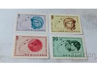 Γραμματόσημα Λαϊκής Δημοκρατίας της Βουλγαρίας, κοινός διαστημικός πτήση Μπικόφσκι - Τερέσκοβα 1963