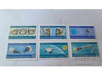 Postage Stamps PRB Spacecraft and Cosmonauts 1966
