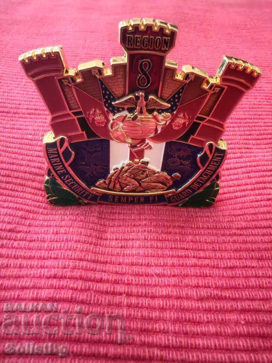 Auction  USMC MSG Sofia Bulgaria Marine Security Guard Detachment Challenge
