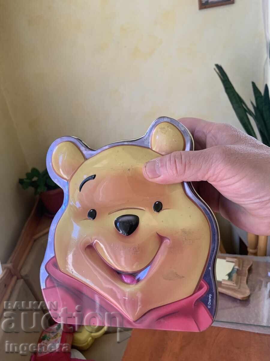 Auction  METAL BOX CHILD DISNEY WINNIE THE POOH