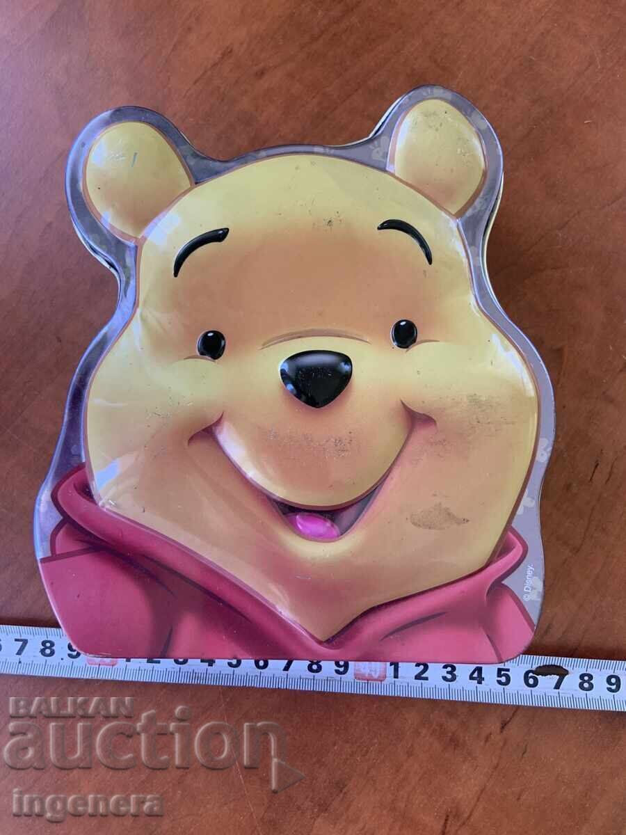 METAL BOX CHILD DISNEY WINNIE THE POOH