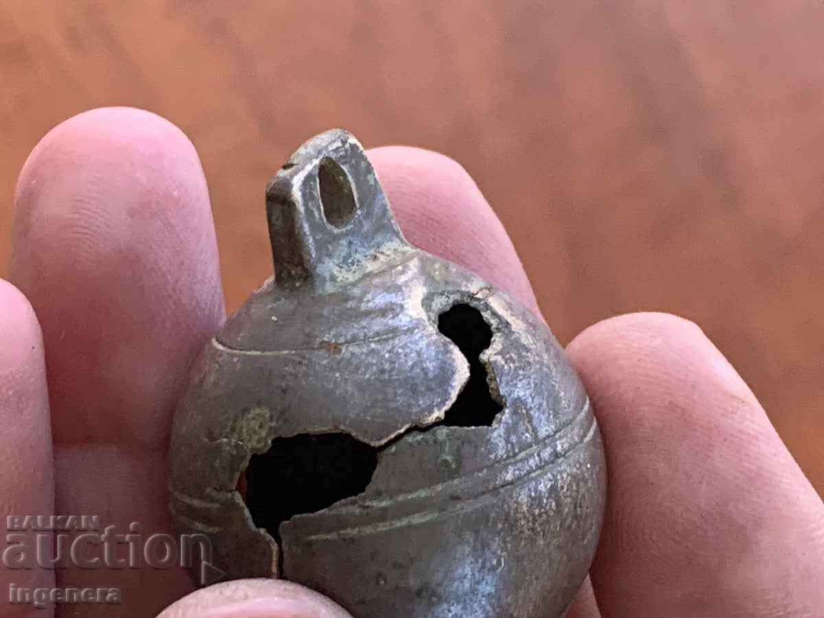 COTTON BELL BRONZE NUTCRACKER with price 12.00 BGN | € 6.14