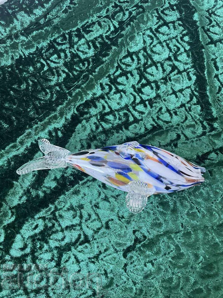 Auction  Fish - 18 cm, stained glass