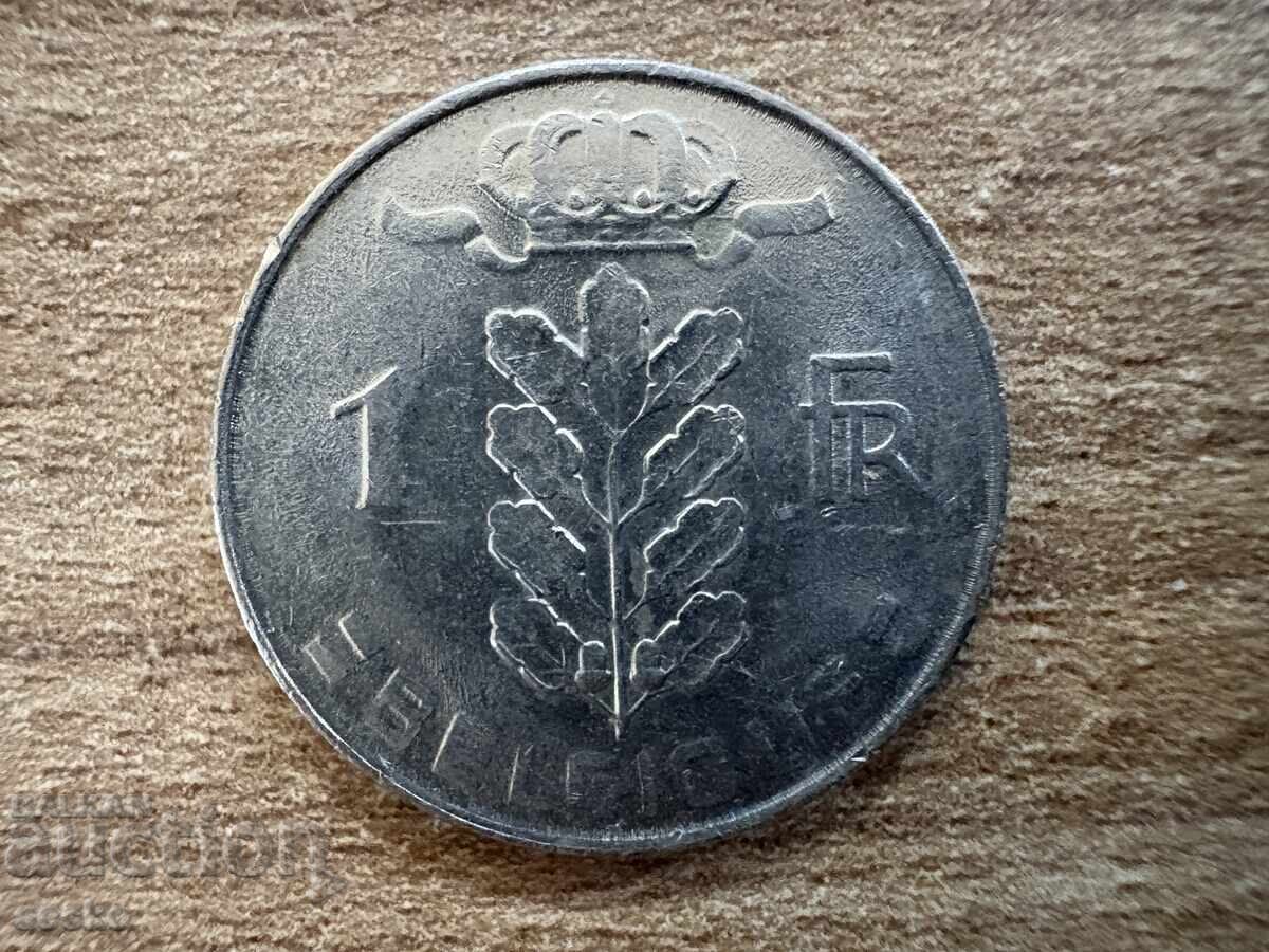 Belgium - 1 Franc (1978) - BELGIQUE