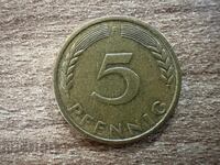 Германия - 5 пфенига (1950) - F