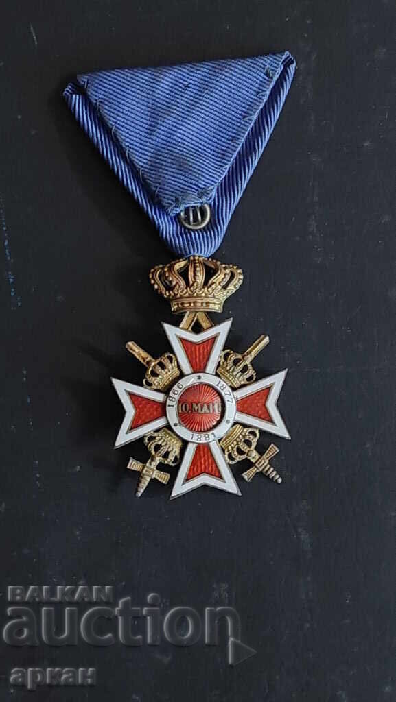 Livrarea Regatul României - ordin militar cu săbii 1881