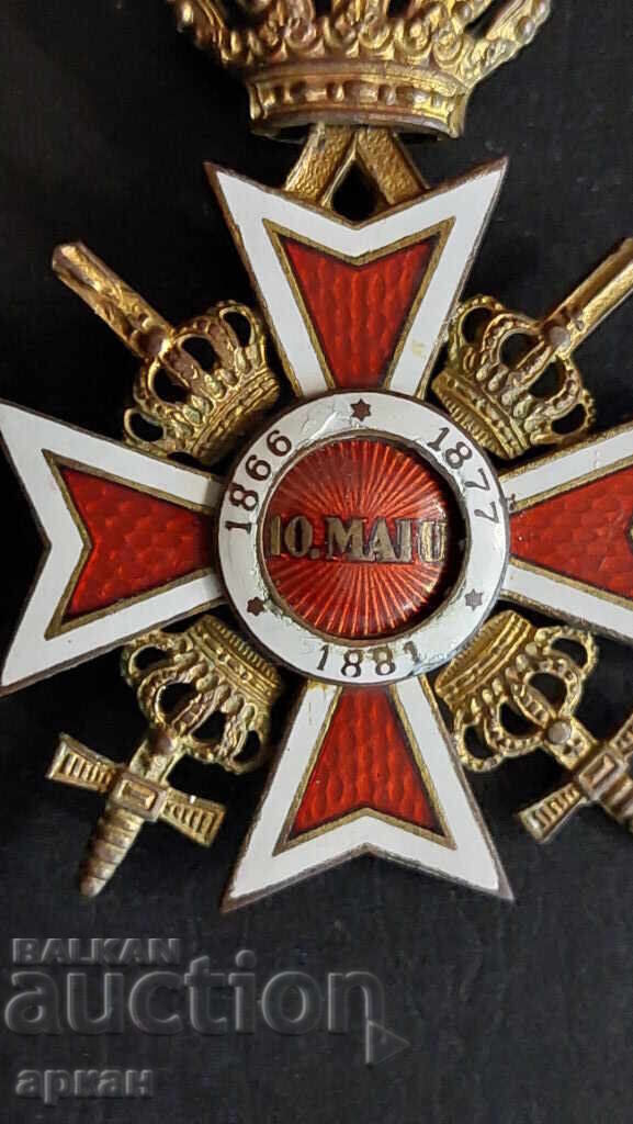 Regatul României - ordin militar cu săbii 1881 - 6