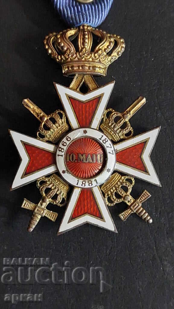 Regatul României - ordin militar cu săbii 1881 - 7
