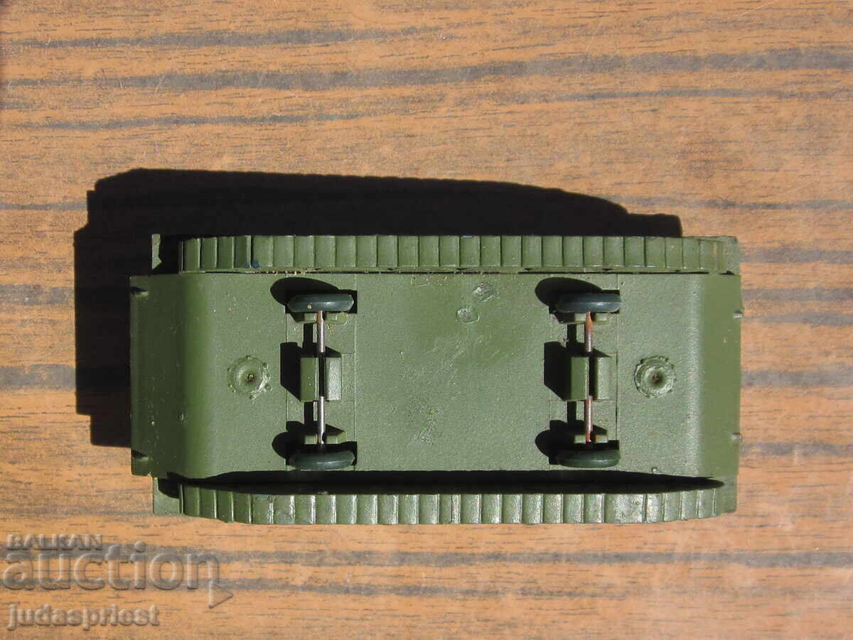 GDR German metal military toy from the socialist era: tank, APC - 6