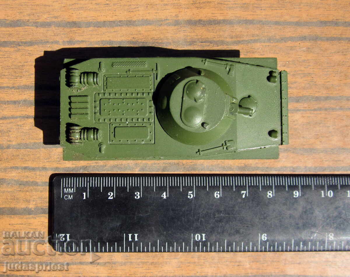 GDR German metal military toy from the socialist era: tank, APC - 7