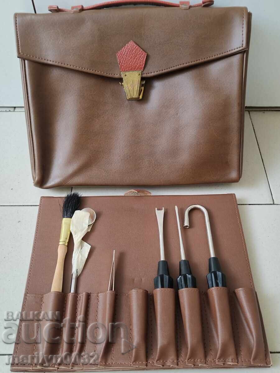 Geantă cu scule pentru telefon tehnician poștal Geantă cu scule pentru telefon tehnician poștal