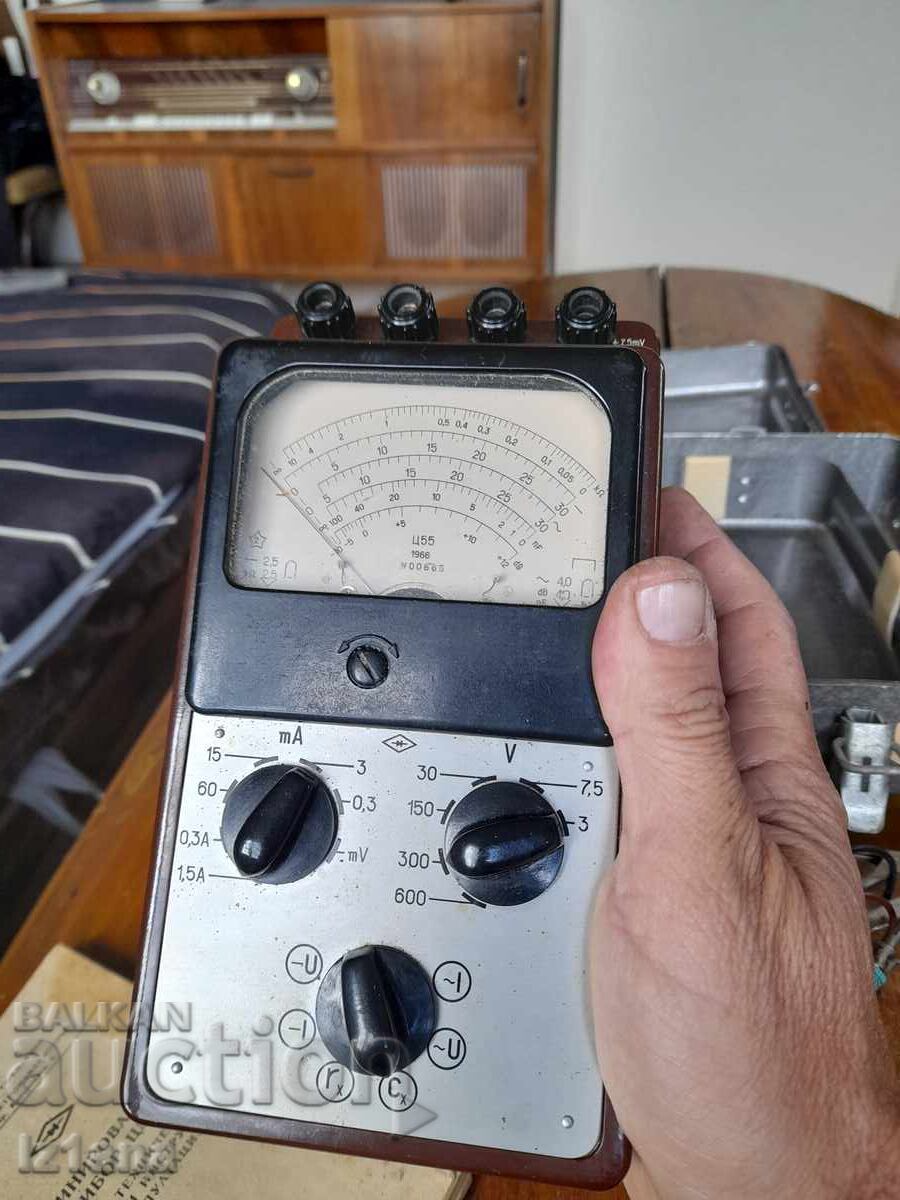 Auction Old Ts55 multimeter Auction Old Ts55 multimeter