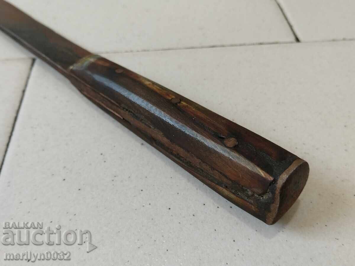 Cuțit Buinovski fără kaniya cu teacă din corn de bivol karakulak - 5 Cuțit Buinovski fără kaniya cu teacă din corn de bivol karakulak - 5