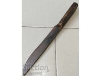 Cuțit Buinovski fără kaniya cu teacă din corn de bivol karakulak