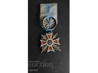 Military Order with Swords - Kingdom of Romania 1881 - 4th Class