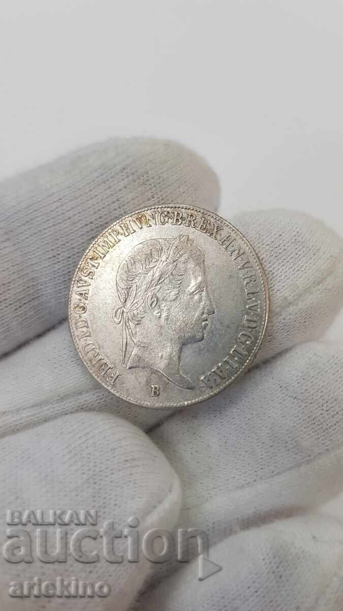 Monedă rară austriacă de argint 20 creițari 1844 cu preț € 35.00 | 68.45 BGN Monedă rară austriacă de argint 20 creițari 1844 cu preț € 35.00 | 68.45 BGN