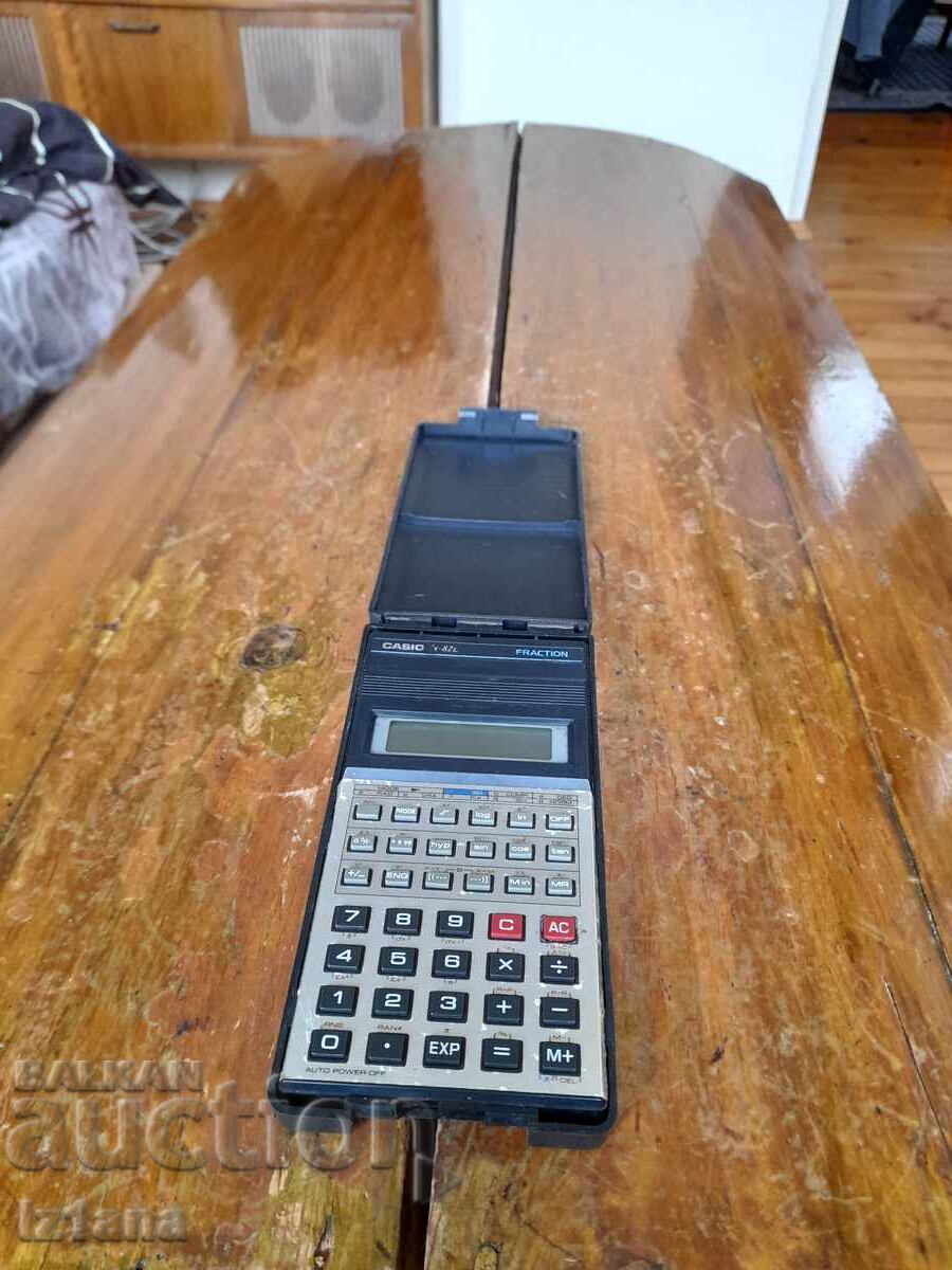 Old Casio FX-82L calculator with price 42.00 BGN | € 21.47